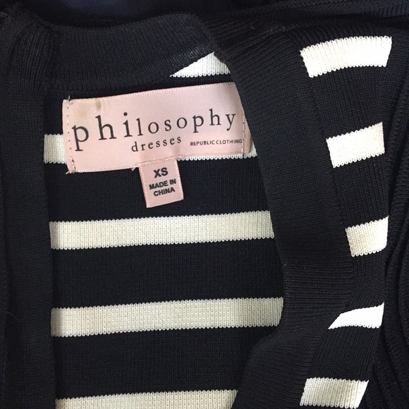 Philosophy Short Sleeve Striped Dress 🌹 XS - Picture 6 of 8